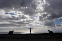 Magnífico final de tarde em Brimstone Hill, na ilha de St. Kitts - Caribe